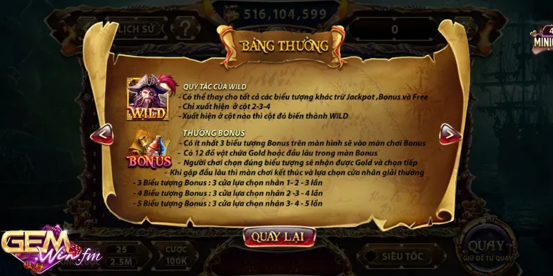 Cơ chế vận hành của biểu tượng Wild