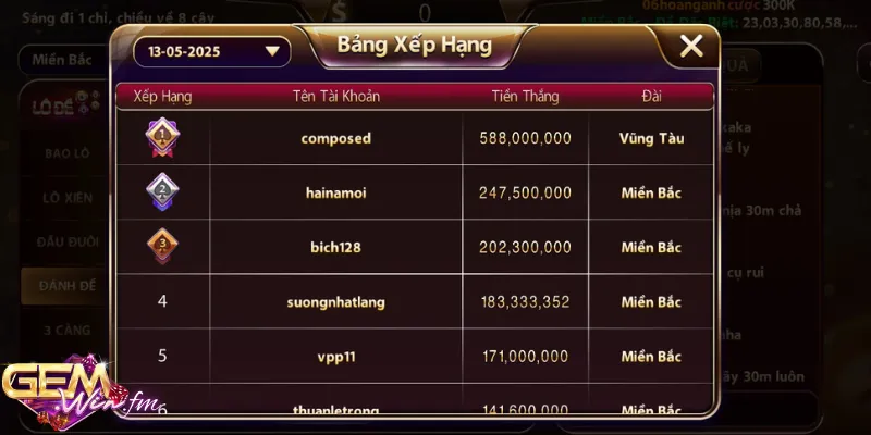 Đánh đề lụm thưởng cao