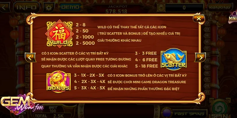 Ghi nhớ nhóm icon đặc biệt trong game