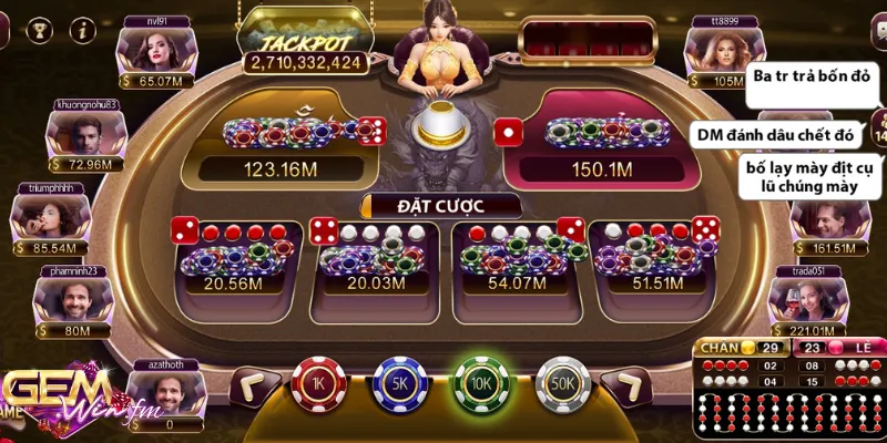 Góc nhìn đầy đủ về xóc đĩa Tứ Linh Gemwin