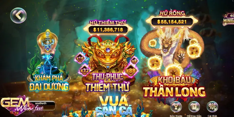 Phác họa đôi nét về Vua bắn cá Gemwin