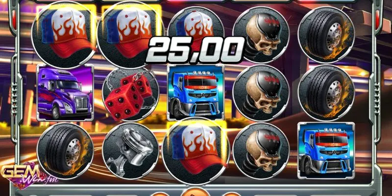 Bật mí chiến thuật quay hũ Xe tải hoang dã Gemwin